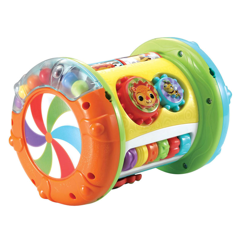 Afbeelding laden in galerijviewer, Vtech magische 3-in-1 tamtamrol babyspeelgoed
