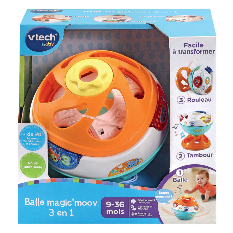 Afbeelding laden in galerijviewer, Vtech magic'moov 3-in-1 bal interactief babyspeelgoed
