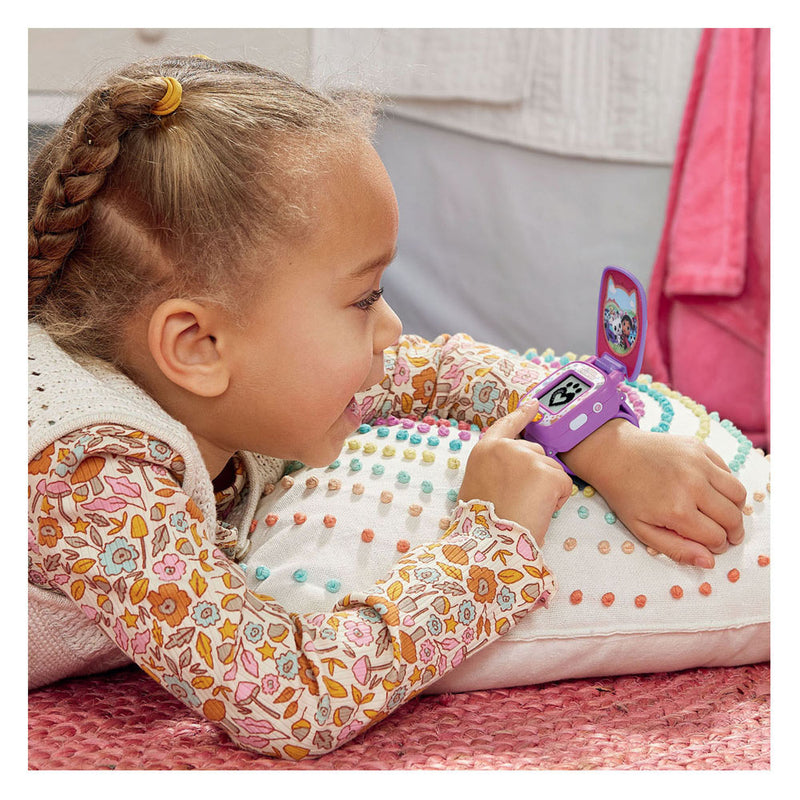 Afbeelding laden in galerijviewer, Vtech gabby's poppenhuis leer horloge
