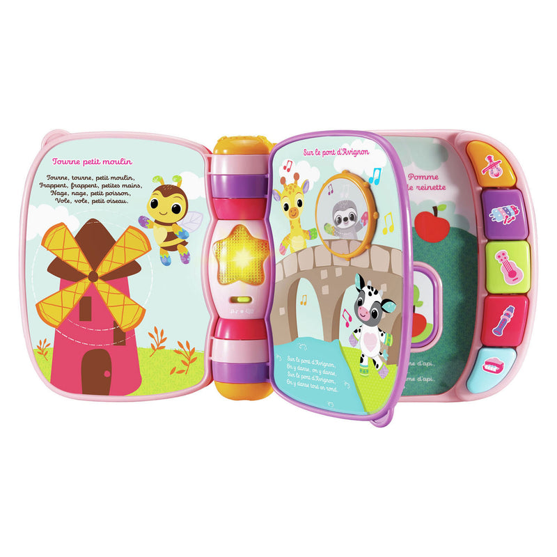 Afbeelding laden in galerijviewer, Vtech dierenvriendjes liedjesboek roze
