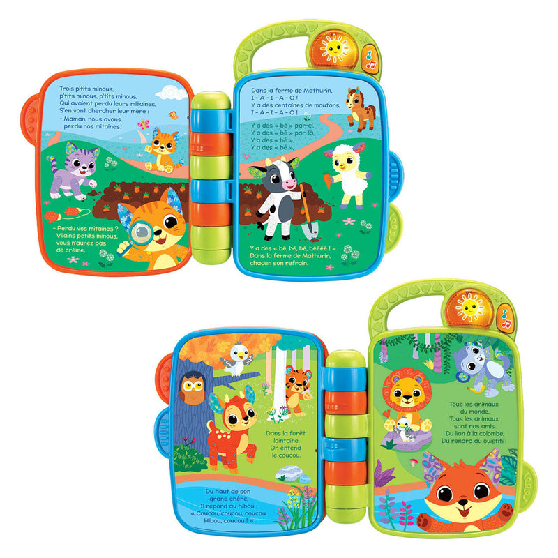 Afbeelding laden in galerijviewer, Vtech boek met kinderrijmpjes
