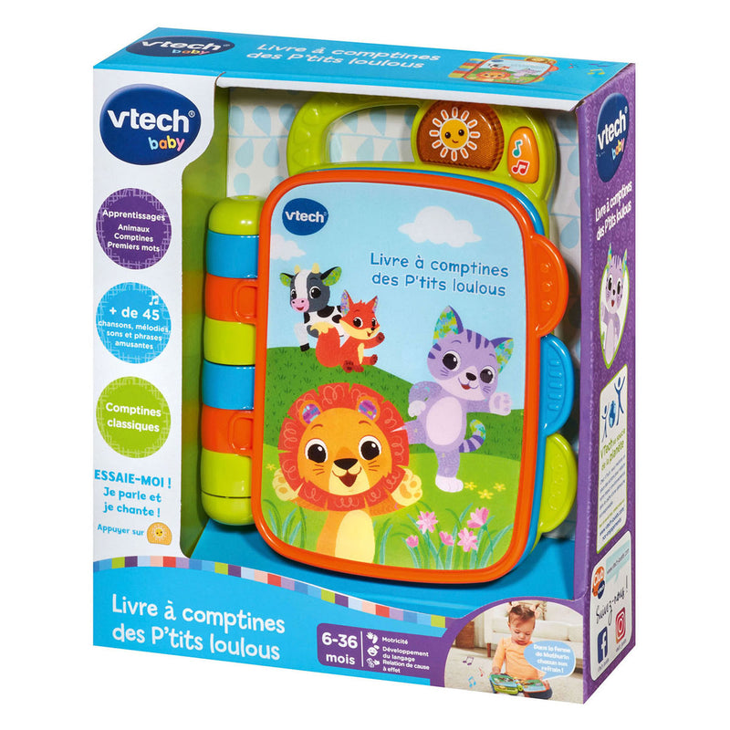 Afbeelding laden in galerijviewer, Vtech boek met kinderrijmpjes
