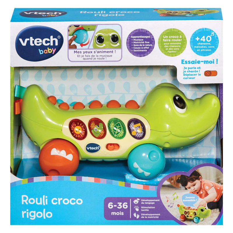 Afbeelding laden in galerijviewer, Vtech vrolijke rol krokodil
