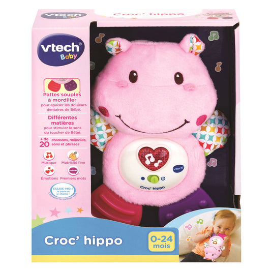 Vtech baby rammelaar croc hippo