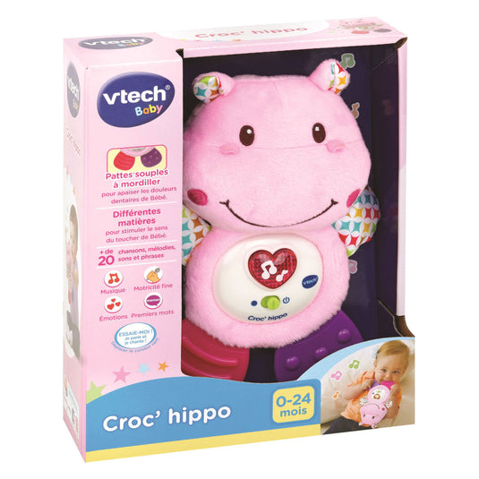 Vtech baby rammelaar croc hippo
