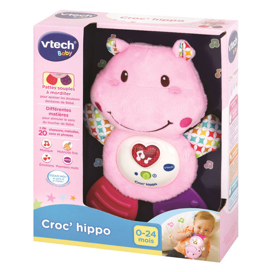 Vtech baby rammelaar croc hippo