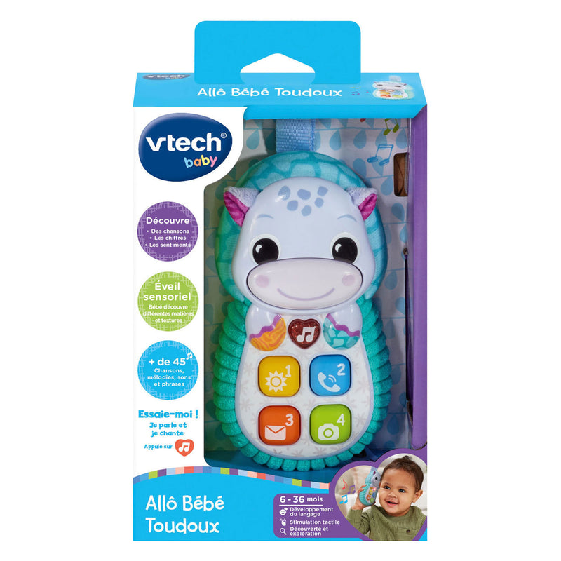 Afbeelding laden in galerijviewer, Vtech baby nijlpaard telefoon

