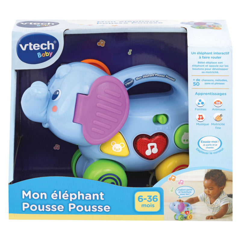 Afbeelding laden in galerijviewer, Vtech baby duw-olifant
