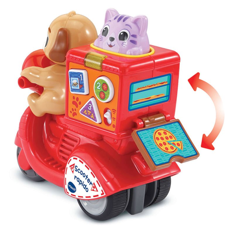 Afbeelding laden in galerijviewer, Vtech baby press go scooter
