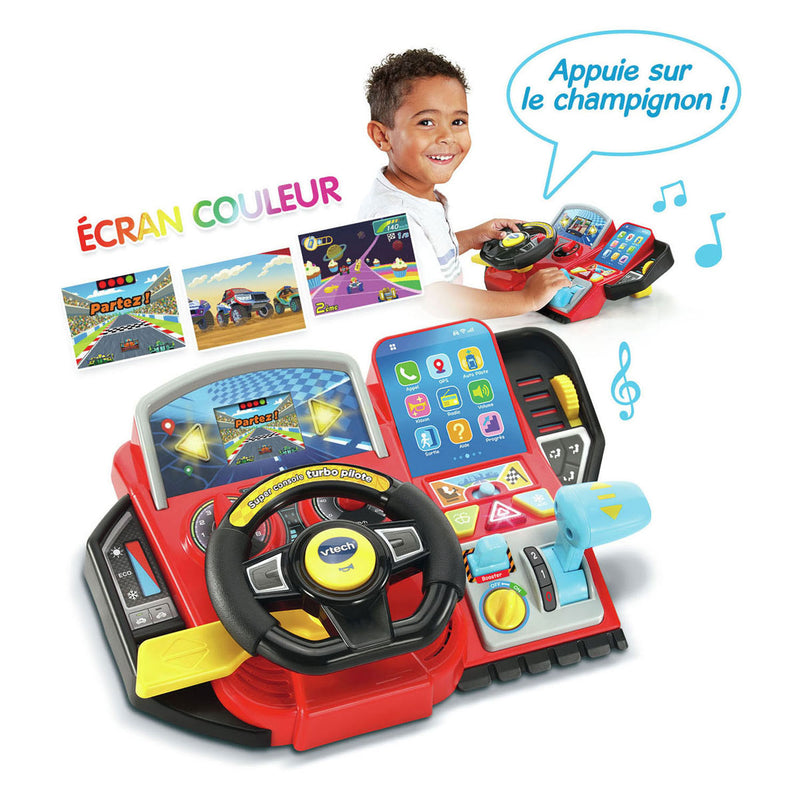 Afbeelding laden in galerijviewer, Vtech super console turbo bestuurder
