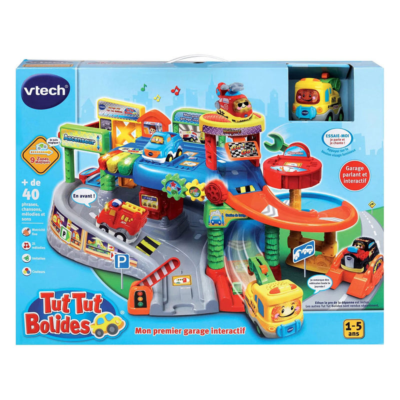 Afbeelding laden in galerijviewer, Vtech toet toet auto's - mijn eerste interactieve garage
