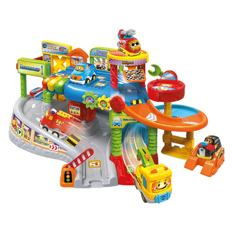 Afbeelding laden in galerijviewer, Vtech toet toet auto's - mijn eerste interactieve garage
