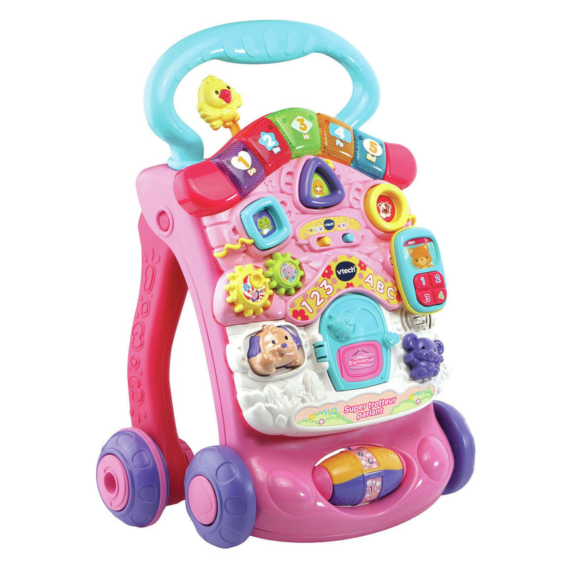 Afbeelding laden in galerijviewer, Vtech 2-in-1 activiteiten loopwagen roze
