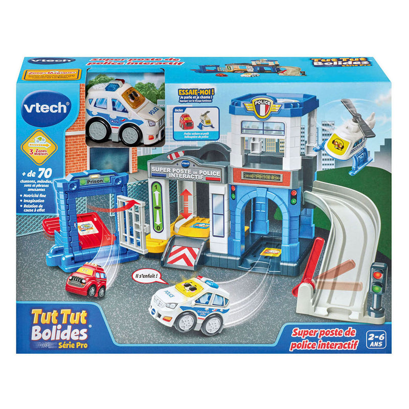 Afbeelding laden in galerijviewer, Vtech toet toet auto’s politiebureau
