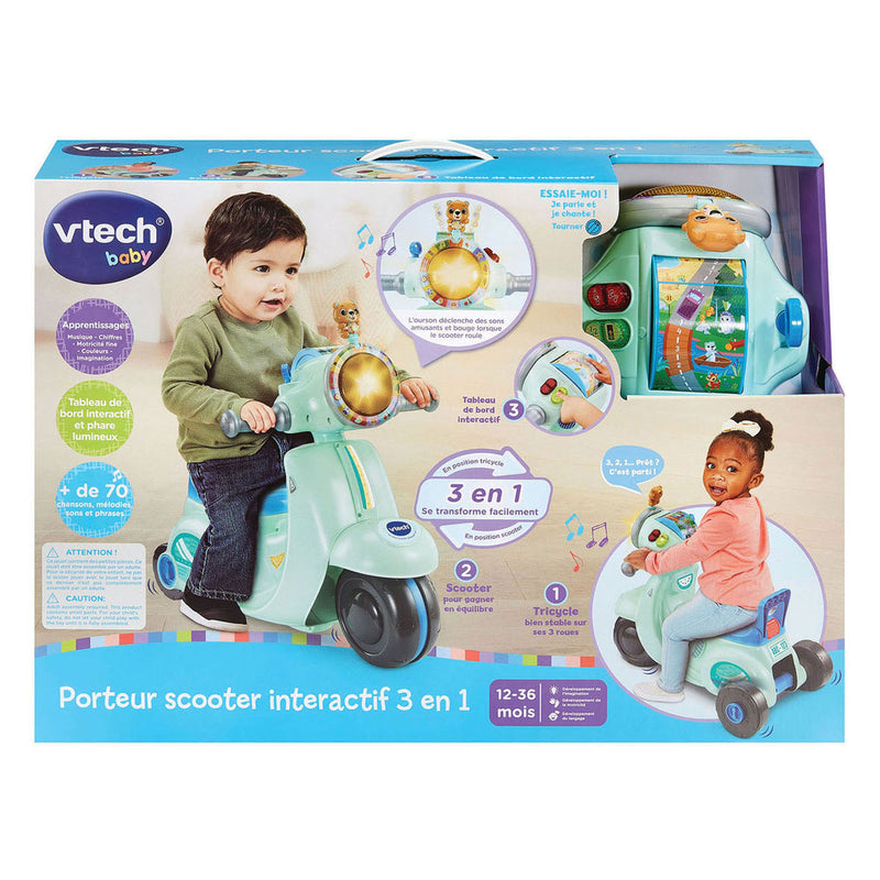 Afbeelding laden in galerijviewer, Vtech 3-in-1 scooter loopwagen
