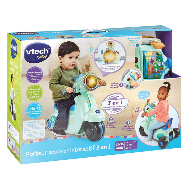 Afbeelding laden in galerijviewer, Vtech 3-in-1 scooter loopwagen
