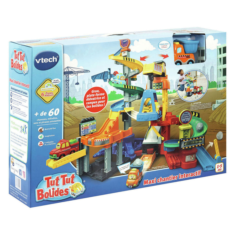 Afbeelding laden in galerijviewer, Vtech toet toet auto's interactieve bouwplaats
