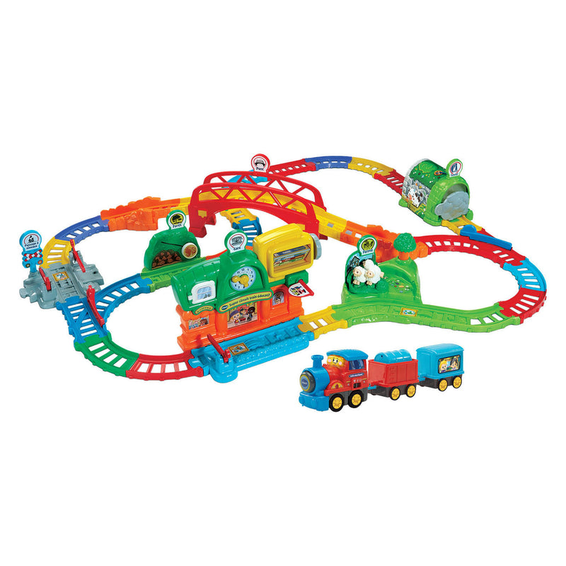 Afbeelding laden in galerijviewer, Vtech toet toet auto's super circuit trein
