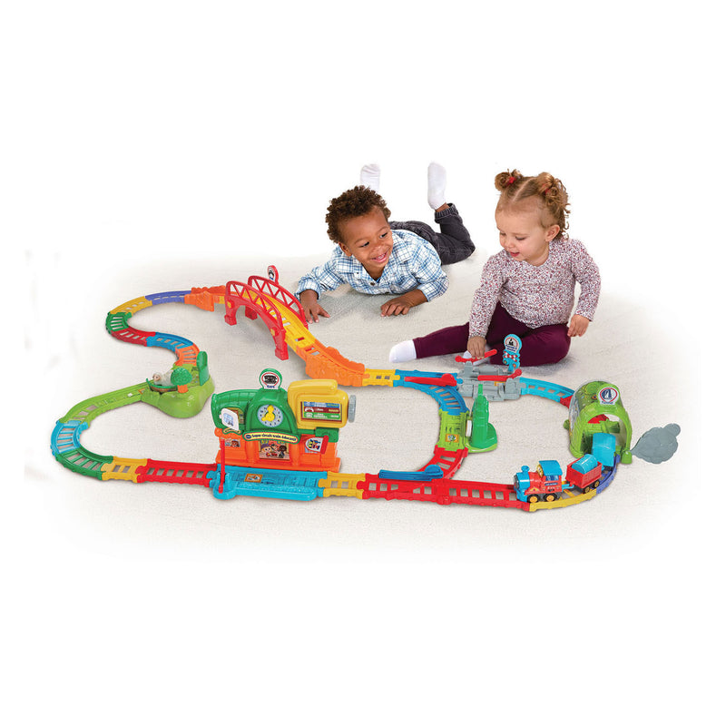 Afbeelding laden in galerijviewer, Vtech toet toet auto's super circuit trein

