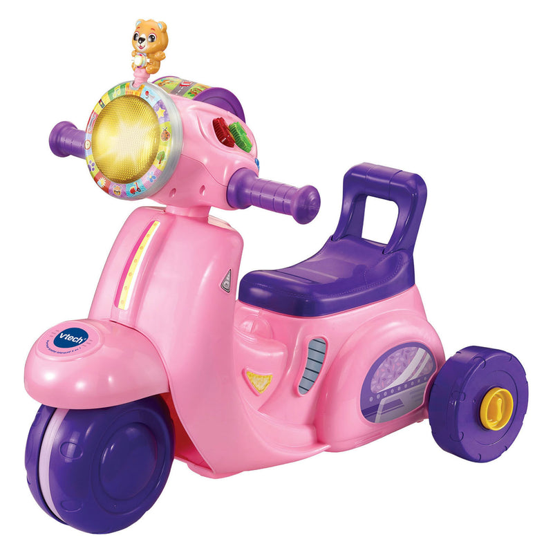 Afbeelding laden in galerijviewer, Vtech baby 2-in-1 loopfiets scooter - roze
