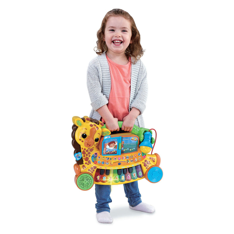 Afbeelding laden in galerijviewer, Vtech jungle rock - mijn piano giraf
