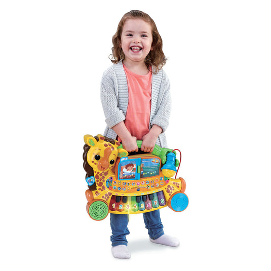 Vtech jungle rock - mijn piano giraf