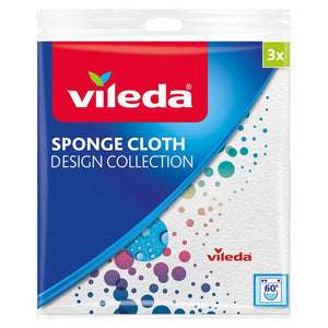 Vileda 1063145 - doeken sponge cloth design x3 | 11 stuks