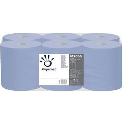 Handdoekrol papernet premium superior blauw