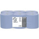 Handdoekrol papernet premium superior blauw