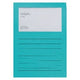 Sorteermap elco a4 blauw 100 stuks
