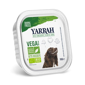 Yarrah Dog alu brokjes vega met rozenbottels
