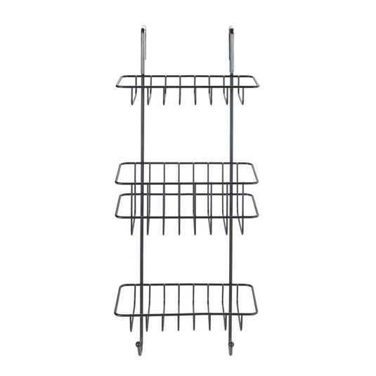 Wenko 1069610 - doucherek 3-laags revigo zwart | 1 stuks