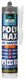 Bison poly max kit zwart koker 280 ml, alles in 1 kit, waterdichte afdichting, universeel, binnen en buiten, overschilderbaar, vullend, temperatuurbestendig van - 40°c tot + 100°c