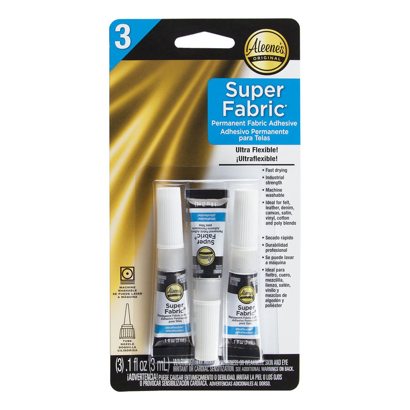 Afbeelding laden in galerijviewer, Aleene's • super fabric permanent glue trial 3ml 3pcs
