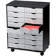 Mobiel ladeblok paperflow 71,5 x 58 x 34,3 cm grijs