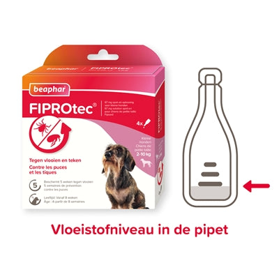 Afbeelding laden in galerijviewer, Beaphar Fiprotec hond tegen teken en vlooien
