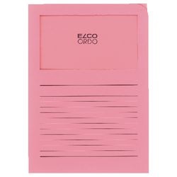 Sorteermap elco a4 roze 100 stuks