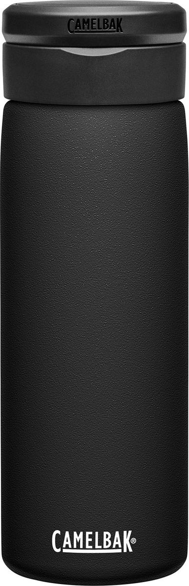 Camelbak fit cap vacuum insulated - rvs isolatie drinkfles - 600 ml - zwart (black)