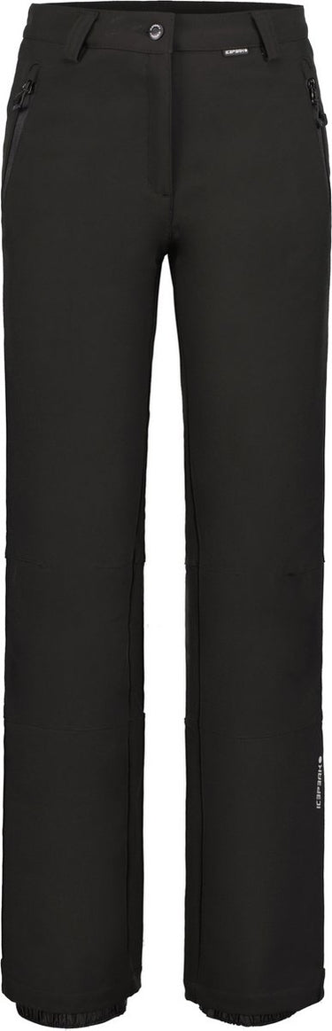 Icepeak frechen dames softshell skibroek - zwart - 40