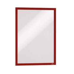 Displayframe durable duraframe zelfklevend a3 rood pak 2 stuks
