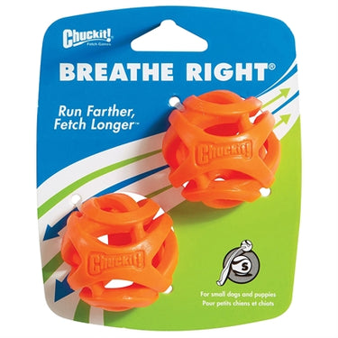 Chuckit breathe right fetch bal small oranje