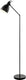 Eglo priddy vloerlamp - e27 - 137 cm - zwart wit