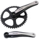 Crankstel 46T Miranda Beta 1+ voor 3 32 ketting - aluminium - zwart