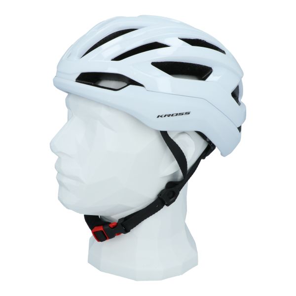 Afbeelding laden in galerijviewer, Kross fietshelm road pro l (58-62 cm) - wit
