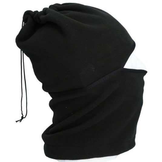 Edge multifunctionele nekwarmer - polyester - zwart