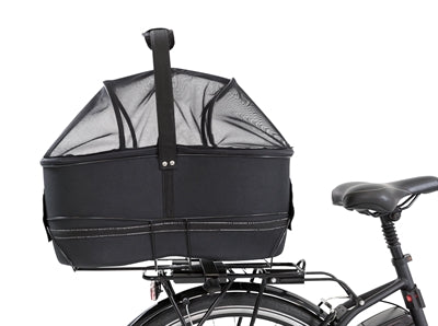 Afbeelding laden in galerijviewer, Trixie fietsmand bagage drager breed zwart
