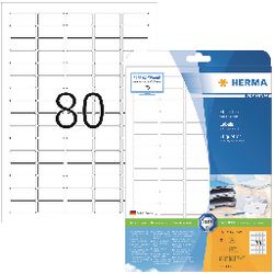 Herma etiketten wit 35.6x16.9 premium a4 2000 st.