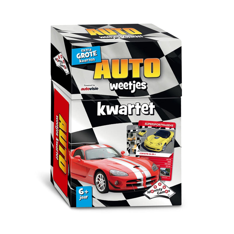 Afbeelding laden in galerijviewer, Identity Games Auto Weetjes Kwartet
