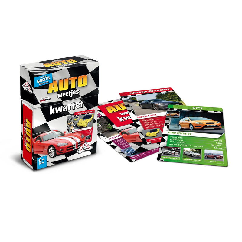 Afbeelding laden in galerijviewer, Identity Games Auto Weetjes Kwartet
