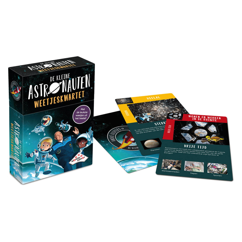 Afbeelding laden in galerijviewer, Identity games kleine astronauten weetjes kwartet
